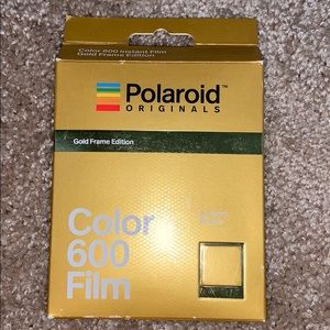 Gold Polaroid Film